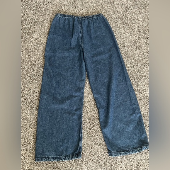 STEVE MADDEN Wide Leg Pull-On Jeans - Picture 7 of 8